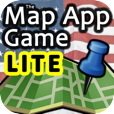 The Map App Game - Lite on iPhone, iPod Touch, and iPad by 288 Vroom