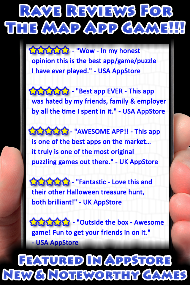 Rave Reviews Be sure to check out the great reviews in the AppStore